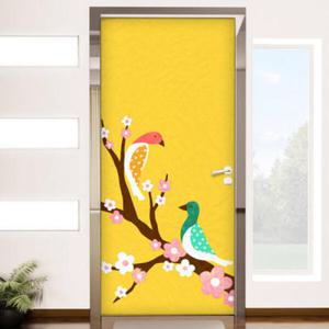 아트박스/꾸밈 cc984-전통오리엔탈벚꽃_현관문시트지
