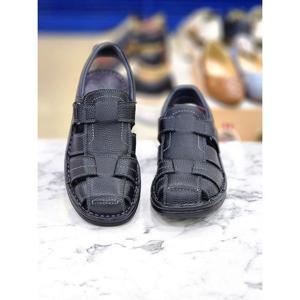 허시파피 세이브존05 남성3Cm굽소가죽샌들 KCOOEQP013