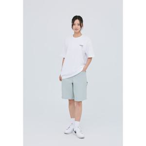 [잠뱅이]유니) 면스판 노말워싱 와이드핏 5부 AP2WL5342-MT