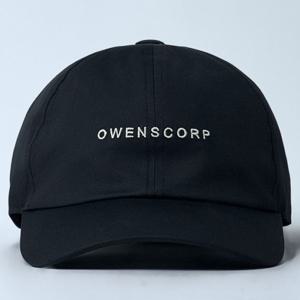 26 SS 릭오웬스 OWENSCORP 엠브로이드 베이스볼 캡 블랙 RA02E0700 TEEM7 0908