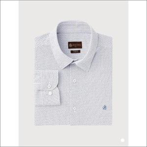 인디안 세이브존02 뉴베이직 기하학 패턴 셔츠 MANTL4F8321