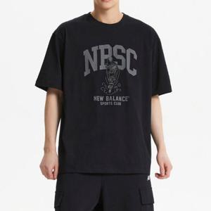 뉴발란스반팔티 TQK NBNEF21533-19 UNI NBSC 바스켓볼 그래픽 반팔티