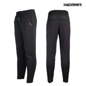 [하이만]하이만 9부 자전거 바지 HML9-213 블랙 통바지 세미