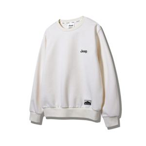 [지프]JP1TSU802 지프 베이직 ICONIC 맨투맨 2024년 아이보리 티