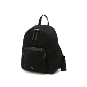 LL[선물포장]블랙 단색 나일론 미니백팩 HIWA5F452