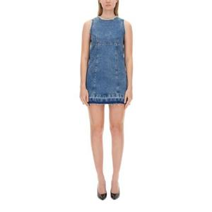 모스키노 미디 원피스 04018221 1282 DENIM