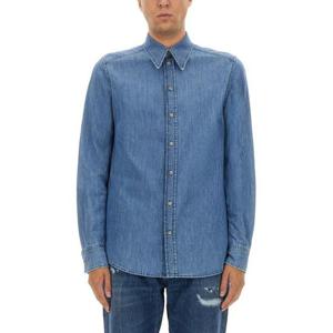돌체앤가바나 긴팔 셔츠 G5IX8D G8LP2S9001 DENIM