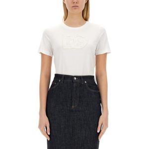 돌체앤가바나 반팔 티셔츠 F8M68Z GDB9OW0800 WHITE