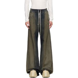 릭오웬스 청바지 그레이 콘코르디안 와이드 벨라 데님 진 252232M186005