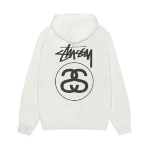 스투시 스탁 링크 집 후드 피그먼트 다이드 내츄럴 1975118