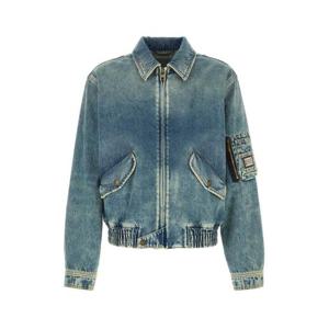 돌체앤가바나 데님 자켓 G9BKNDG8ME5 S9001 Blue
