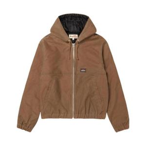 스투시 왁스드 코튼 워크 자켓 카키 115859