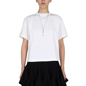 알렉산더 맥퀸 반팔 티셔츠 694676 QLAA69000 WHITE