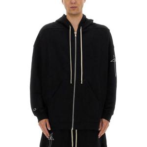 릭오웬스 x 챔피온 긴팔 티셔츠 CM01E1663 CHFE09 BLACK