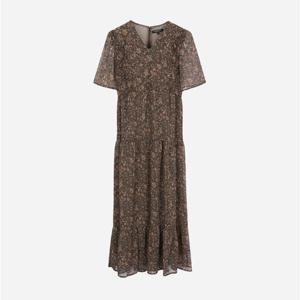 [써스데이아일랜드][여성]프릴 포인트 패턴 원피스(T256MOP157W)