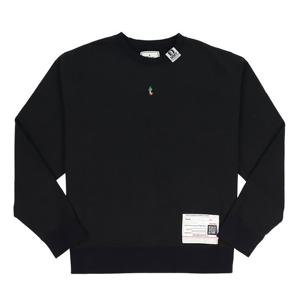 미하라 야스히로 DUCK 엠브로이더리 스웨트셔츠 A13PO652 BLACK