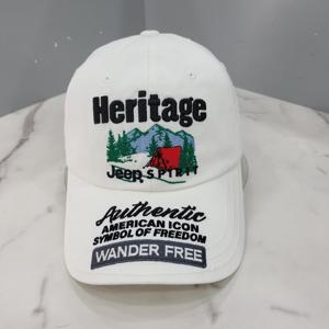 [지프]JO0GCU042 헤리티지 산로고 챙 자수 볼캡 야구모자 2023년