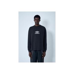 26 SS 엄브로 남성 로고 모티프 긴 소매 티셔츠 umb0162009blk