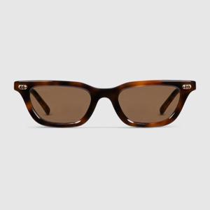 구찌 선글라스 839996 J0748 2323 BROWN TORTOISESHELL DOM