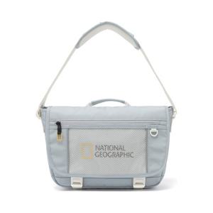 [내셔널지오그래픽키즈]K265KCR550 메쉬 메신저백 M LBLUE