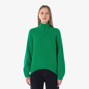 [라코스테공식] 여성 3D 하프짚업 스웨터 AF2528-54N LDM