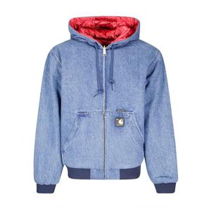 칼하트 WIP OG 액티브 데님 자켓 I035966 3FZ12 BLUE USA RED DO