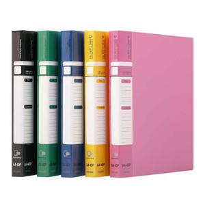 프로비즈 PP 3공 컬러 링 클리어바인더 파일 A4 40매 클리어파일 클리어화일 클리어바인더 바인더파일 바인더화일 3공링바인더 A4파일