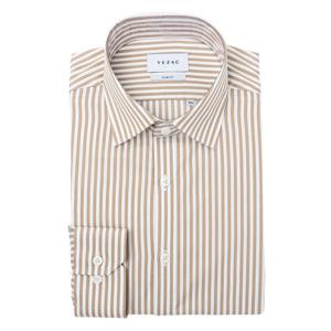 [예작(셔츠)]코튼레이온혼방 스트라이프 슬림긴소매 YJEFUS530