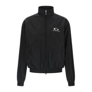 발렌시아가 로고 자수 하이넥 봄버 재킷 857683TPQ38 1000