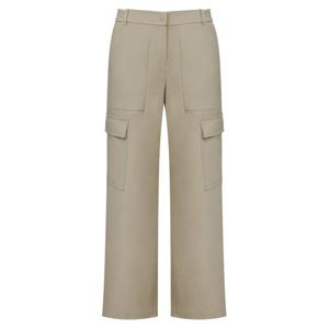 [와이드앵글]여성 CO 컴포터블 카고 와이드 팬츠  WWP26373E2