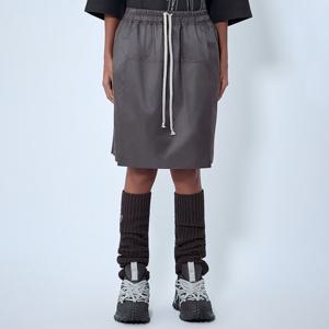 26 SS 릭오웬스 x 릭오웬스 드로우스트링 미디 킬트 MU01F2B01 M8114 828