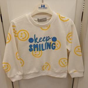 TALENTKIDS (쁘띠앙팡) HC24 PC카오키노 화이트맨투맨 PCZ12BTS02