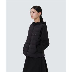 스노우피크 SNOWPEAK APPAREL 에어리 여성 라운드넥 경량 다운 베스트 (S25WWTDV59) Dark Charcoal S25WWTDV59DC 338227