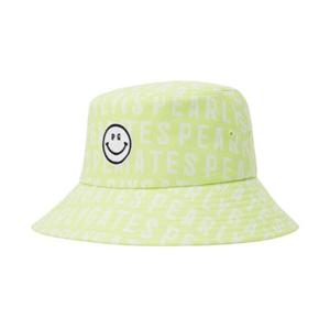 [파리게이츠] 521F1CP382_LM-여성 스마일 자수 로고 패턴 버킷햇-(26년S S) 521F1CP382