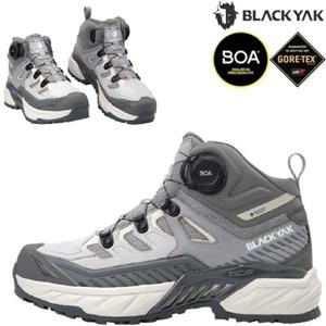 [블랙야크] 블랙야크 남여공용 고어텍스 보아다이얼 트레킹화 등산화 그리프X GTX ABYSHXV913GY ABYSHXV913