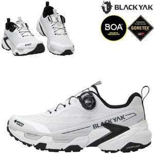 [블랙야크] 블랙야크 남여공용 고어텍스 보아디이얼 등산화 트레킹화 트레일 엑스 01 GTX ABYSHXV932WH 2BYSHXV932