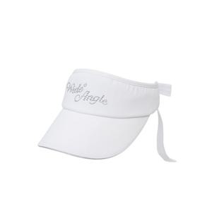 [와이드앵글]여성 CO 글림 리본 바이저 WWP26C03W2