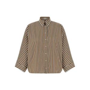 브루넬로 쿠치넬리 셔츠 MH749MX716C003 Brown