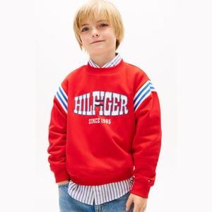 [타미힐피거칠드런] 타미힐피거 키즈 T42G1KKO600BT1 테리 로고 그래픽 스웨트셔츠 T42G1KKO600BT1