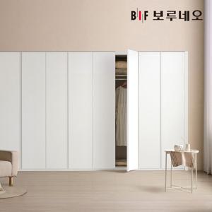 보루네오 E0 PET 무몰딩 딘트 여닫이 붙박이장 30cm 8자 9자 10자 11자 12자