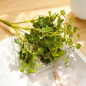 아이비 조화 미니 부쉬 29cm 인테리어 꽃 장식 소품 촬영 꾸미기