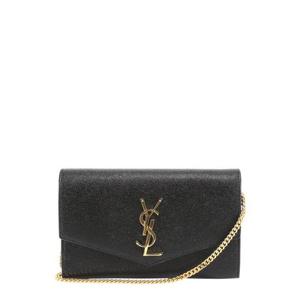 생로랑 그레인 레더 업타운 체인 지갑 607788 1GF0J1000 BLACK