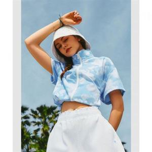 르꼬끄 여성 시어서커 반팔 자켓 블루QP222OJK61 407430