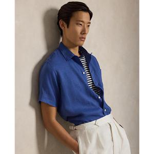 폴로 랄프 로렌 남성 클래식핏 리넨 캠프 셔츠(MNPOWOV1N821024400)