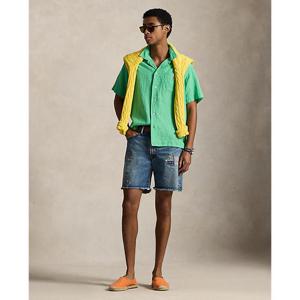 폴로 랄프 로렌 남성 20.3cm 빈티지 클래식핏 데님 쇼트(MNPOSHO17620113400)