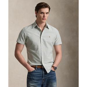 폴로 랄프 로렌 남성 클래식핏 플래드 옥스포드 셔츠(MNPOWOV1N821004300)