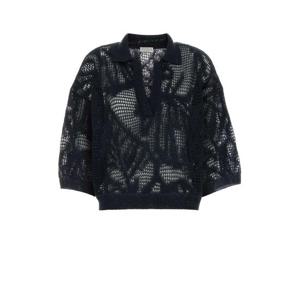 브루넬로 쿠치넬리 폴로 티셔츠 MDT771005 C4224 Blue