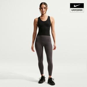 [나이키] 젠비 여성 하이웨이스트 7/8 노 프론트 심 레깅스 II5234-036
