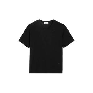 AMI Paris 아미 드 쾨흐 자수 티셔츠 E26HTS367JE0211