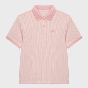 [노스페이스] (NFM_NT7PS43D_LPI_) 여성 와플 반팔 폴로 NT7PS43D_LPI